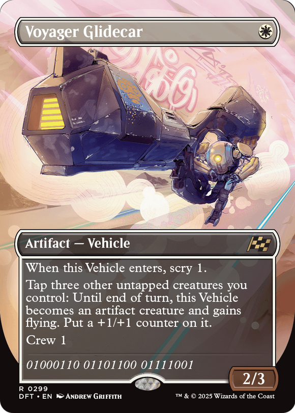 Voyager Glidecar (Borderless) [Aetherdrift]