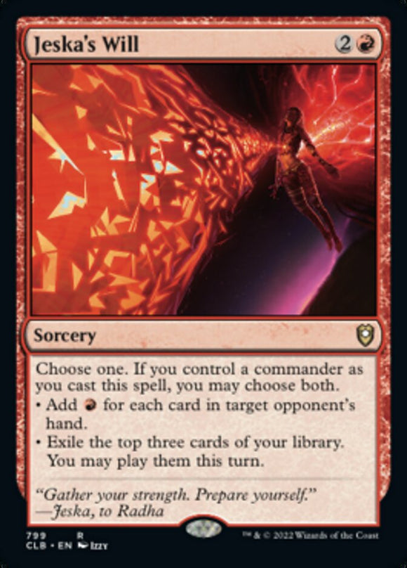 La voluntad de Jeska [Commander Legends: Battle for Baldur's Gate] 