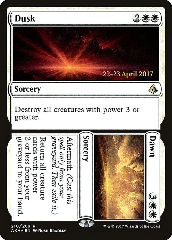 Atardecer // Amanecer [Promociones previas al lanzamiento de Amonkhet] 