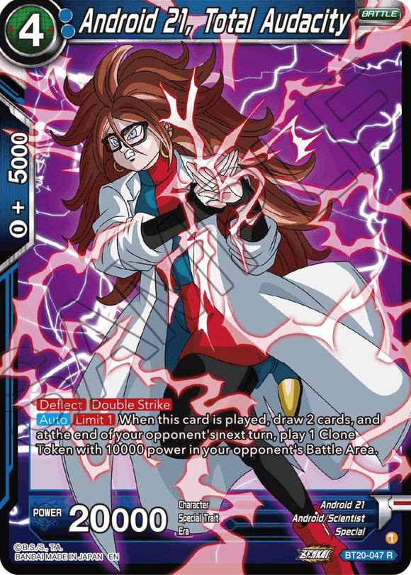 Android 21, Audacia total (BT20-047) [Poder absorbido] 