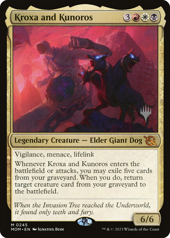 Kroxa y Kunoros (paquete promocional) [Promociones de March of the Machine] 