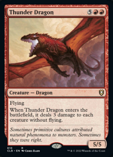 Dragón del Trueno [Commander Legends: Battle for Baldur's Gate] 