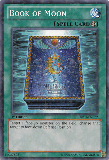 Libro de la Luna [BP01-EN072] Starfoil Raro 