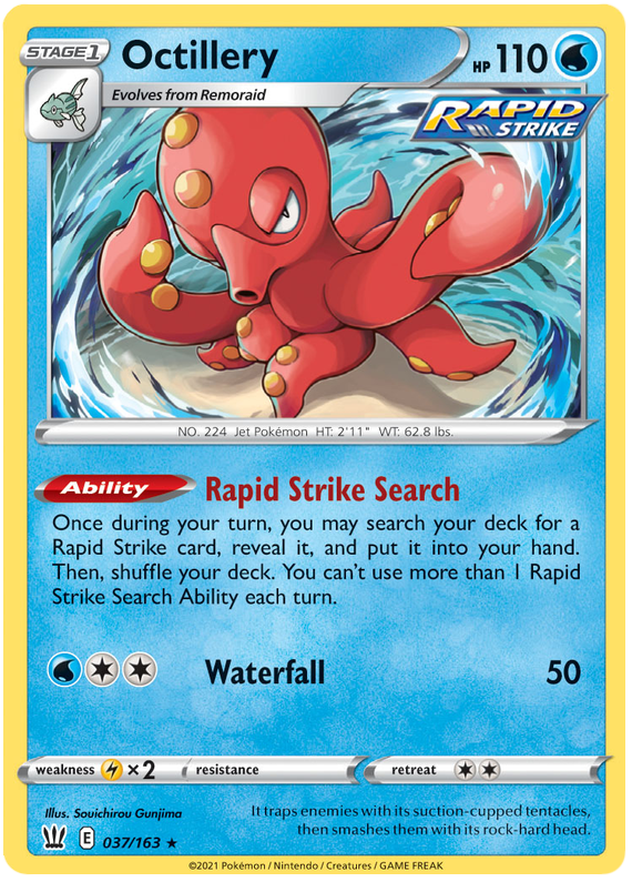 Octillery (037/163) [Espada y escudo: estilos de batalla] 