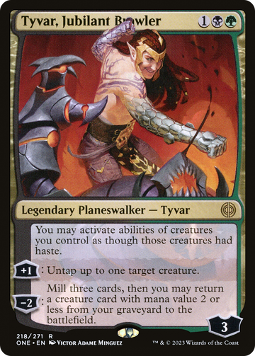 Tyvar, luchador jubiloso [Phyrexia: Todos serán uno] 