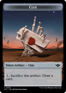 Clue // Plot Double-Sided Token [Outlaws of Thunder Junction Tokens]-1