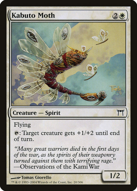 Kabuto Moth [Campeones de Kamigawa] 
