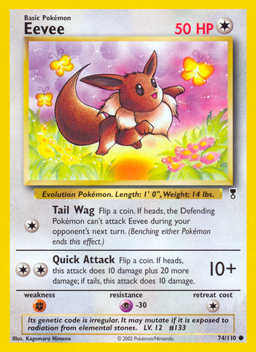 Eevee (74/110) [Colección legendaria] 