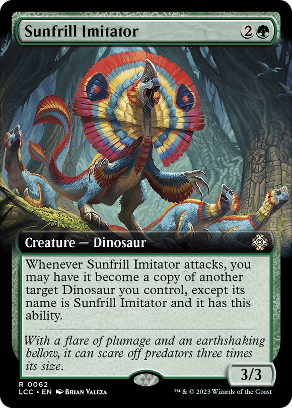 Imitador de Sunfrill (ilustración ampliada) [Comandante de Las Cavernas Perdidas de Ixalan] 