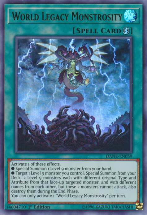Monstruosidad del Legado Mundial [DANE-EN059] Ultra Raro 