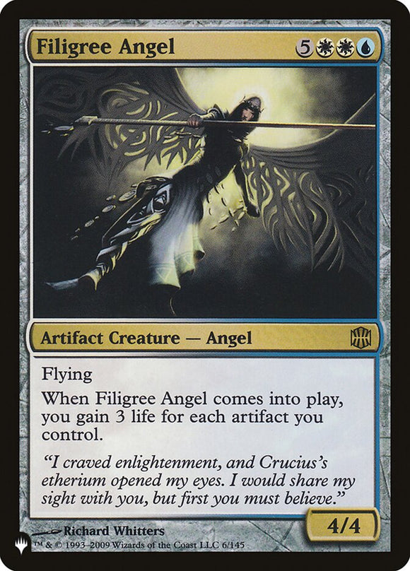 Angel de filigrana [La lista] 