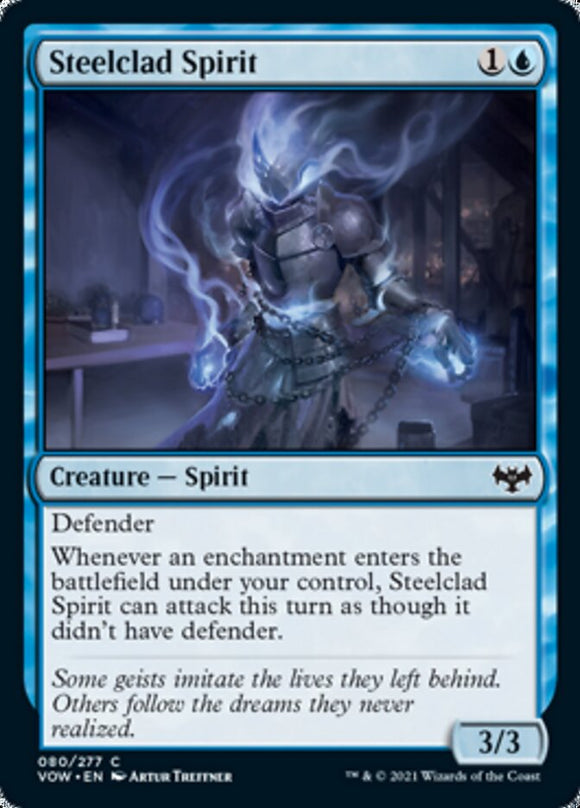 Espíritu revestido de acero [Innistrad: Crimson Vow] 