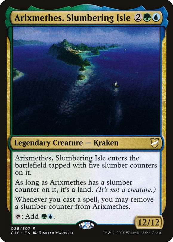 Arixmethes, Isla Durmiente [Commander 2018] 