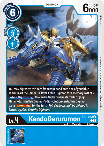 KendoGarurumon [BT7-022] [Próxima aventura] 