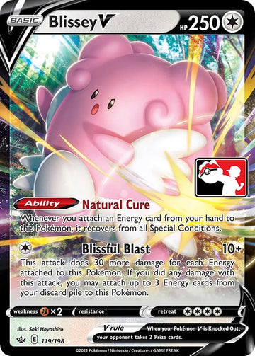 Blissey V (119/198) [Serie de paquetes de premios uno] 
