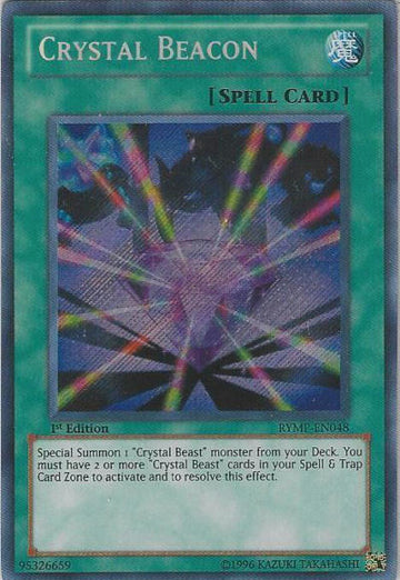 Baliza de cristal [RYMP-EN048] Secreto raro 
