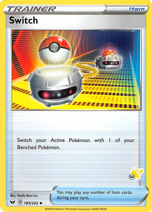 Switch (183/202) (Sello de Pikachu n.° 52) [Battle Academy 2022] 