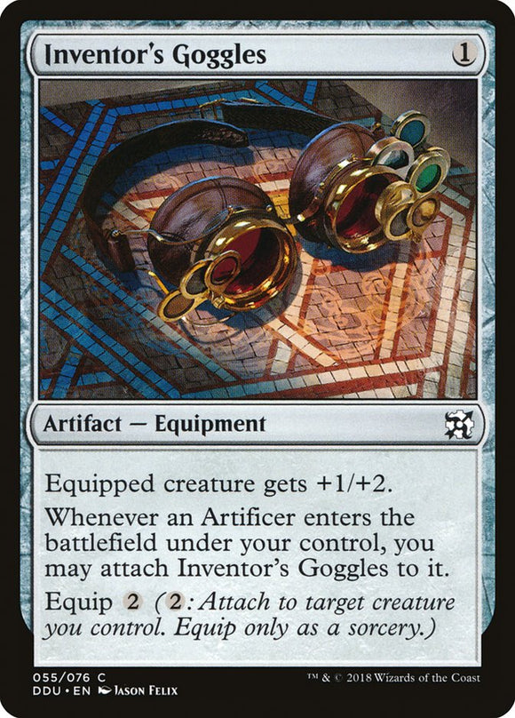 Gafas de inventor [Duel Decks: Elfos contra inventores] 