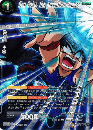 Son Goku, la aventura comienza (SPR) (BT6-107) [Reyes Destructores] 