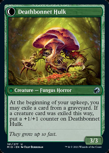 Deathbonnet Sprout // Deathbonnet Hulk [Innistrad: Midnight Hunt] - 0
