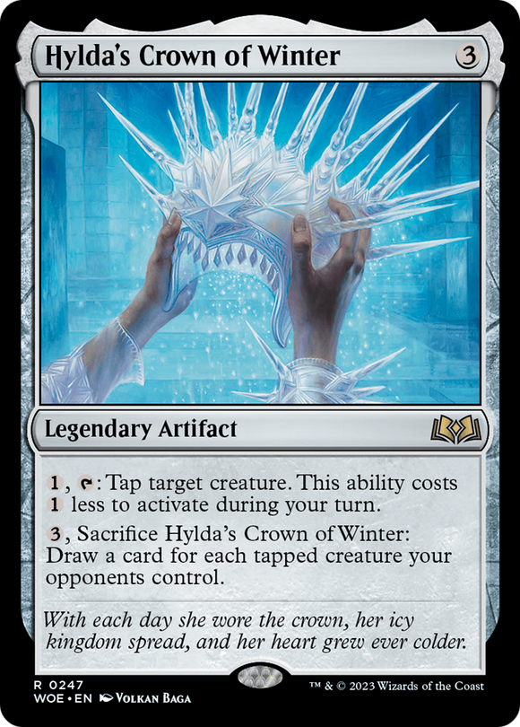 La corona de invierno de Hylda [Wilds of Eldraine] 