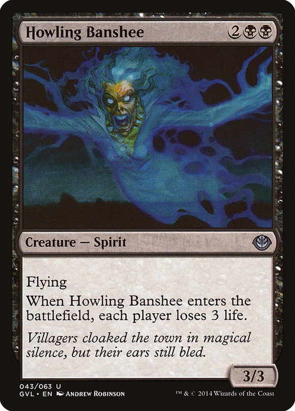 Banshee Aulladora (Garruk vs. Liliana) [Antología de Duel Decks] 