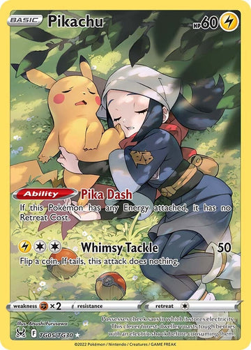 Pikachu (TG05/TG30) [Espada y Escudo: Origen Perdido] 