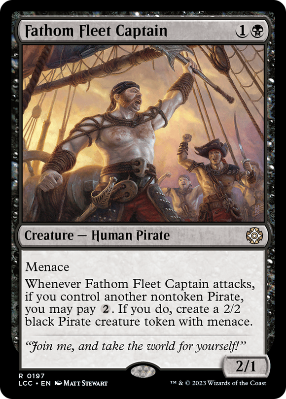 Capitán de la Flota Fathom [Comandante de Las Cavernas Perdidas de Ixalan] 