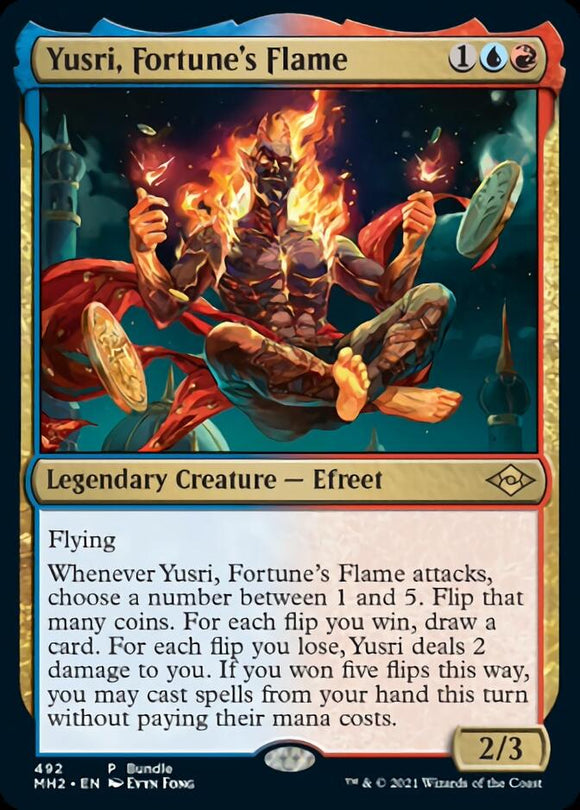 Yusri, la llama de la fortuna (paquete) [Modern Horizons 2] 