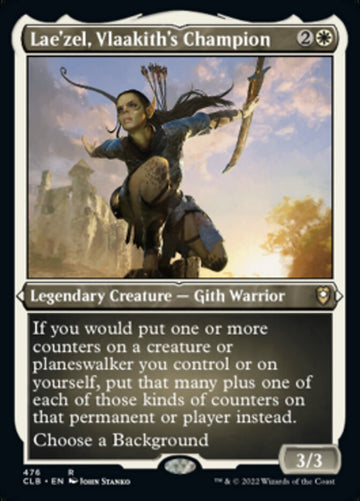 Lae'zel, Campeón de Vlaakith (grabado en lámina) [Commander Legends: Battle for Baldur's Gate] 