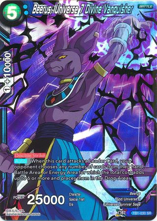 Beerus, Vencedor Divino del Universo 7 (TB1-030) [El Torneo del Poder] 