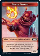 Goblin Wizard // Knight Double-Sided Token [Core Set 2021 Tokens]-1