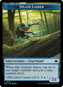 Rabbit // Splash Lasher Double-Sided Token [Bloomburrow Tokens]-2