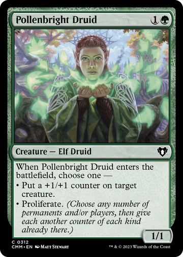 Druida del polen brillante [Comandante Masters] 