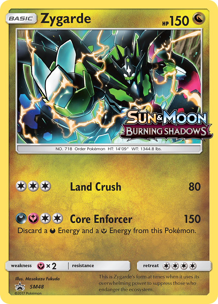 Zygarde (SM48) (Promoción de prelanzamiento) [Promociones de Sun &amp; Moon: Black Star] 