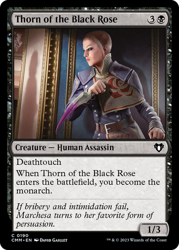 Espina de la Rosa Negra [Comandante Masters] 