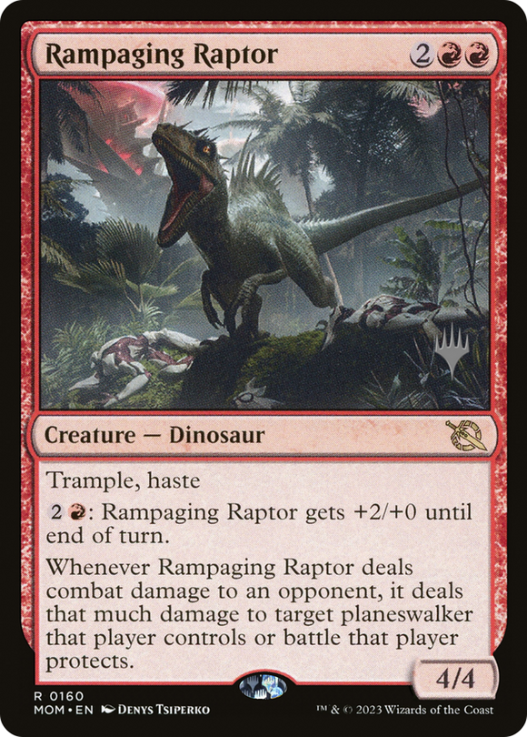 Raptor furioso (paquete promocional) [Promociones de March of the Machine] 