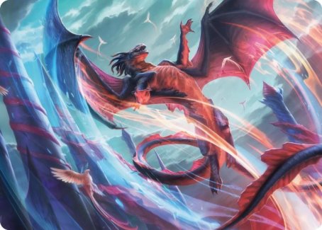 Tarjeta de arte de Galazeth Prismari [Serie de arte de Strixhaven: Escuela de magos] 
