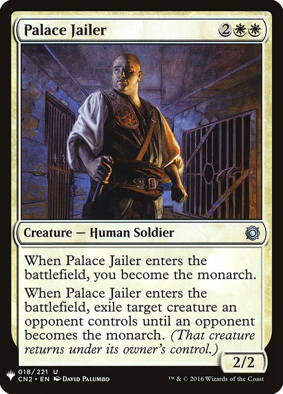 Carcelero del palacio [Mystery Booster] 
