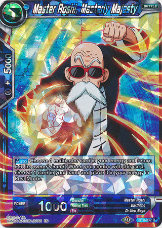 Maestro Roshi, Majestad Magistral (BT8-032) [Maquinaciones Maliciosas] 