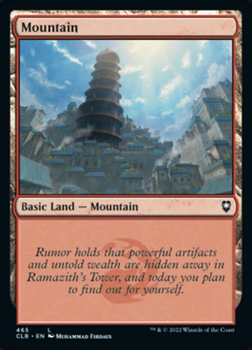 Montaña (465) [Commander Legends: Batalla por la Puerta de Baldur] 