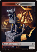 Fractal (0005) // Spirit (0011) Double-Sided Token [Secrets of Strixhaven Tokens]-2
