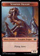 Scorpion Dragon // Plot Double-Sided Token [Outlaws of Thunder Junction Tokens]-1