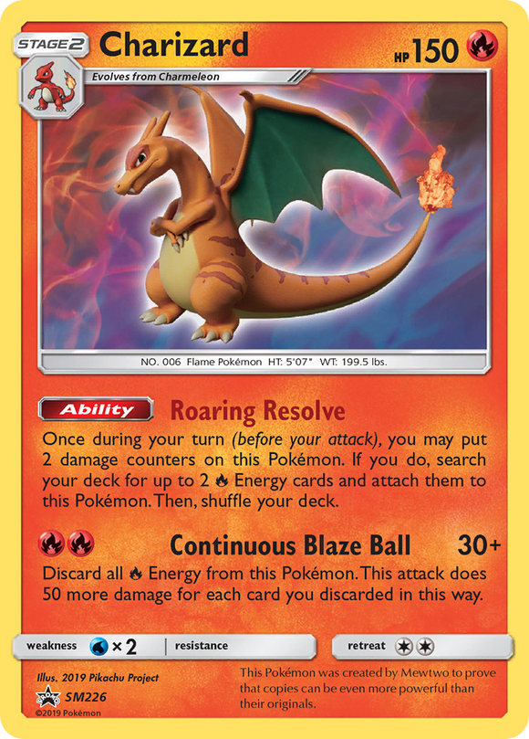 Charizard (SM226) [Sol y Luna: promociones de Black Star] 