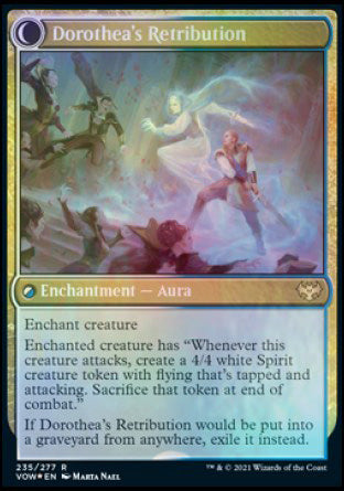 Dorothea, Vengeful Victim // Dorothea's Retribution [Innistrad: Crimson Vow Prerelease Promos] - 0