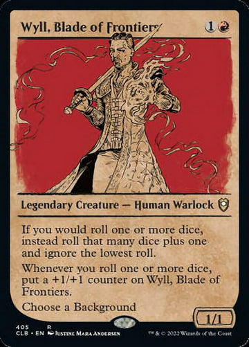 Wyll, Espada de las fronteras (Escaparate) [Commander Legends: Battle for Baldur's Gate] 