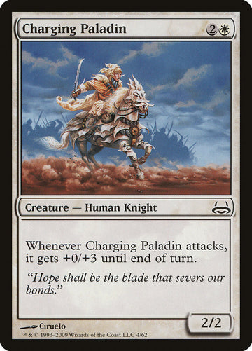 Paladín de carga [Duel Decks: Divine vs. Demonic] 
