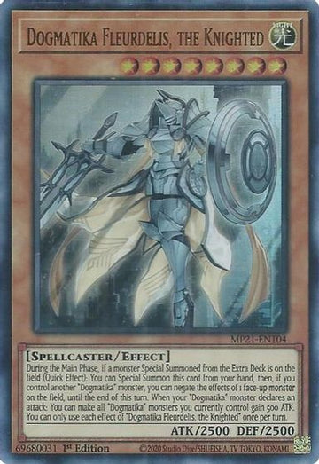 Dogmatika Fleurdelis, la Caballero [MP21-EN104] Ultra Raro 