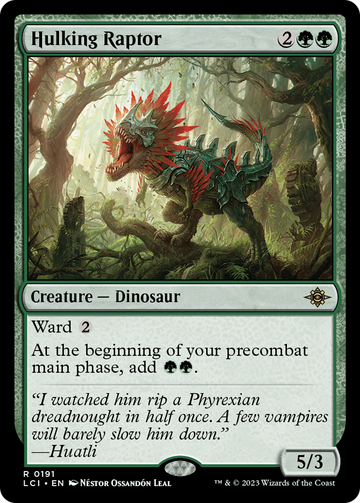 Raptor descomunal [Las cavernas perdidas de Ixalan] 