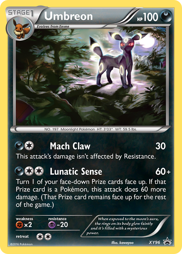 Umbreon (XY96) [Promociones de XY: Black Star] 